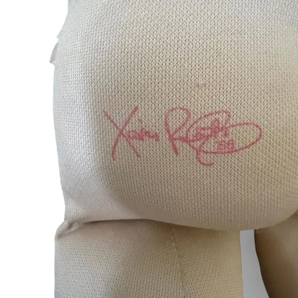 Vintage 1989 Cabbage Patch Kids Doll Xavier Roberts Rose Signature Blonde Blue